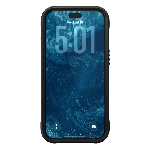 Nomad vystužené kožené puzdro Horween, rustikálna hnedá – iPhone 18 Pro/17 Pro - 5