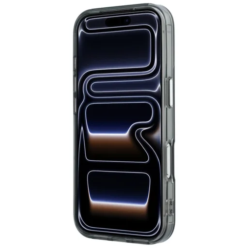  iPhone 18 Pro / iPhone 17 Pro védőtok Mercedes-Benz Ring Stand Iconic Logo MagSafe, fekete - 5