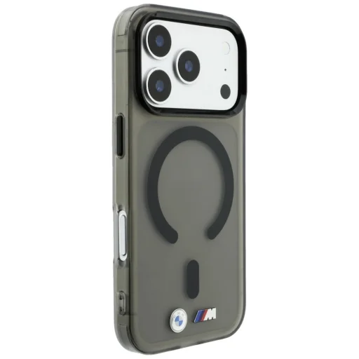 iPhone 18 Pro / 17 Pro matné čierne BMW M IML MagSafe puzdro s kovovým logom - 4