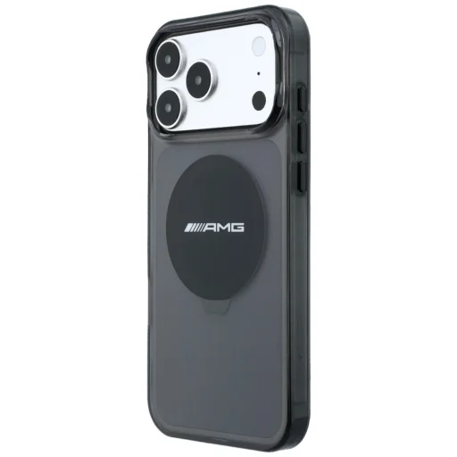 iPhone 18 Pro Max / iPhone 17 Pro Max čierne puzdro AMG IML Transparent Bicolor Block MagSafe - 2