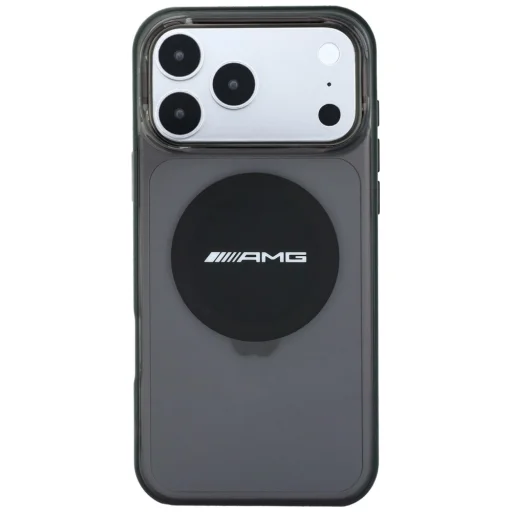 iPhone 18 Pro Max / iPhone 17 Pro Max čierne puzdro AMG IML Transparent Bicolor Block MagSafe - 3