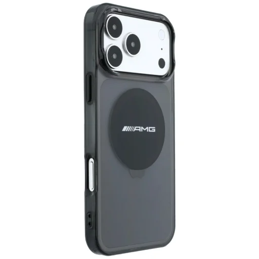 iPhone 18 Pro Max / iPhone 17 Pro Max čierne puzdro AMG IML Transparent Bicolor Block MagSafe - 4