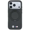 iPhone 18 Pro / 17 Pro čierny BMW Kevlar Ring Stand 360 MagSafe ochranný kryt thumbnail