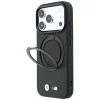  iPhone 18 Pro / 17 Pro fekete BMW Kevlar Ring Stand 360 MagSafe védőtok thumbnail