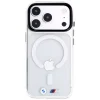 iPhone 18 Pro Max / iPhone 17 Pro Max priehľadný kryt – BMW M IML MagSafe, s kovovým logom thumbnail