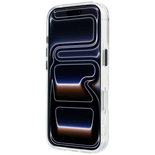 iPhone 18 Pro Max / iPhone 17 Pro Max priehľadný kryt – BMW M IML MagSafe, s kovovým logom - 5