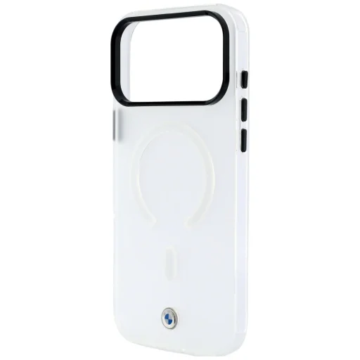 iPhone 18 Pro Max / 17 Pro Max BMW Sign matný IML, s kovovým logom, MagSafe kompatibilný priehľadný kryt - 6