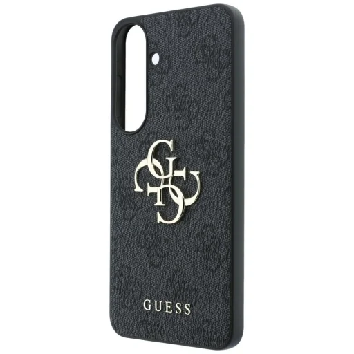 Samsung Galaxy S26 FE čierne Guess embosované 4G puzdro s prsteňom a klasickým logom MagSafe - 5
