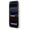 iPhone 18 Pro / iPhone 17 Pro béžové Guess Ring Stand 360 MagSafe puzdro zo zrnitej umelej kože thumbnail