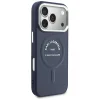 iPhone 18 Pro / 17 Pro modré puzdro Karl Lagerfeld s reliéfom Karla, otvoreným krúžkom a logom RSG MagSafe thumbnail