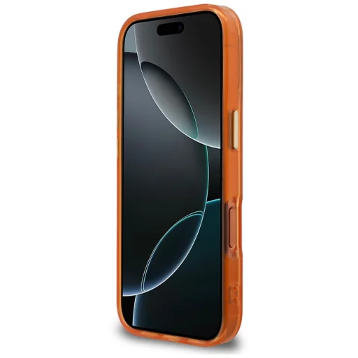 iPhone 18 Pro / 17 Pro oranžové puzdro Karl Lagerfeld IML K Head MagSafe - 5