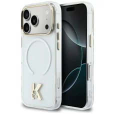 iPhone 18 Pro / 17 Pro priehľadný kryt – Karl Lagerfeld IML K Head MagSafe