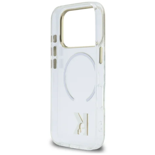 iPhone 18 Pro / 17 Pro priehľadný kryt – Karl Lagerfeld IML K Head MagSafe - 7