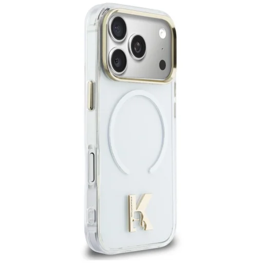 iPhone 18 Pro / 17 Pro priehľadný kryt – Karl Lagerfeld IML K Head MagSafe - 4