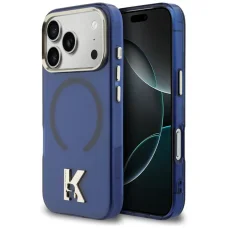 iPhone 18 Pro / iPhone 17 Pro modré puzdro Karl Lagerfeld IML K Head MagSafe