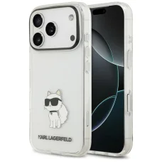 iPhone 18 Pro / 17 Pro Karl Lagerfeld IML NFT Choupette priehľadný kryt