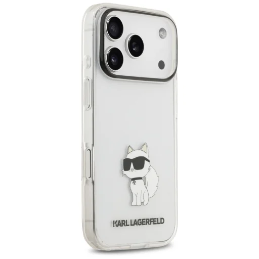 iPhone 18 Pro / 17 Pro Karl Lagerfeld IML NFT Choupette priehľadný kryt - 4