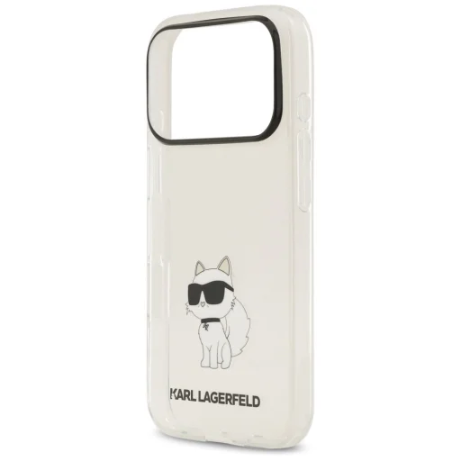 iPhone 18 Pro / 17 Pro Karl Lagerfeld IML NFT Choupette priehľadný kryt - 6