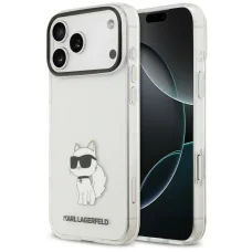 iPhone 18 Pro Max / iPhone 17 Pro Max Karl Lagerfeld IML NFT Choupette priehľadný kryt
