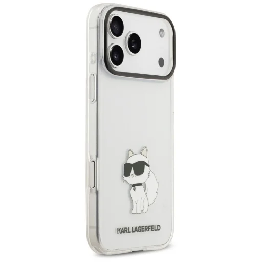 iPhone 18 Pro Max / iPhone 17 Pro Max Karl Lagerfeld IML NFT Choupette priehľadný kryt - 4