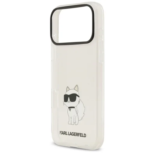 iPhone 18 Pro Max / iPhone 17 Pro Max Karl Lagerfeld IML NFT Choupette priehľadný kryt - 6