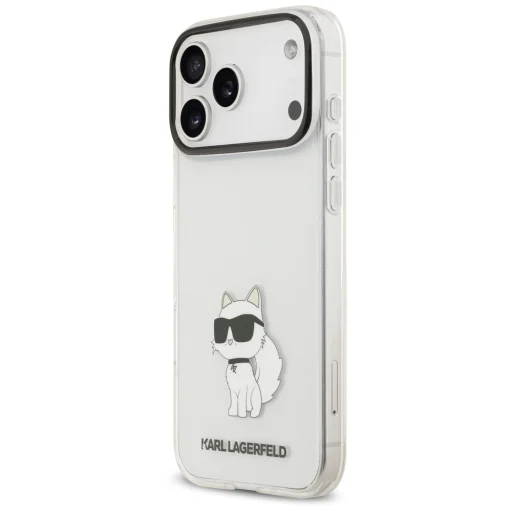 iPhone 18 Pro Max / iPhone 17 Pro Max Karl Lagerfeld IML NFT Choupette priehľadný kryt - 2