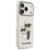 Karl Lagerfeld IML NFT Glitter Karl&Choupette priehľadný kryt pre iPhone 18 Pro / 17 Pro thumbnail