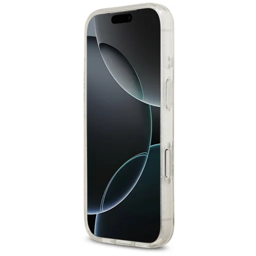 Karl Lagerfeld IML NFT Glitter Karl&Choupette priehľadný kryt pre iPhone 18 Pro / 17 Pro - 5