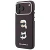 iPhone 18 Pro / 17 Pro bordové puzdro Karl Lagerfeld Saffiano Karl&Choupette s remienkom thumbnail
