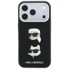 iPhone 18 Pro / iPhone 17 Pro čierne puzdro Karl Lagerfeld Saffiano Karl&Choupette s remienkom thumbnail