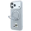  iPhone 18 Pro / 17 Pro tok, Karl Lagerfeld Ring Stand 360 MagSafe, szürke thumbnail
