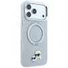  iPhone 18 Pro / 17 Pro tok, Karl Lagerfeld Ring Stand 360 MagSafe, szürke thumbnail