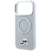  iPhone 18 Pro / 17 Pro tok, Karl Lagerfeld Ring Stand 360 MagSafe, szürke thumbnail