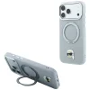  iPhone 18 Pro Max / 17 Pro Max szürke Karl Lagerfeld Ring Stand 360 Karl Head Pin MagSafe tok thumbnail