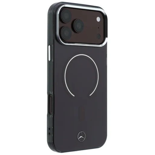 Bordové dvojvrstvové MagSafe puzdro Mercedes s ikonickým logom pre iPhone 18 Pro Max a iPhone 17 Pro Max - 4