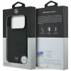 Čierne puzdro Mercedes-Benz Leather Mesh with Bow Line MagSafe pre iPhone 17 Pro / 18 Pro thumbnail