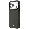 iPhone 18 Pro / 17 Pro Mercedes-Benz Leather Mesh with Bow Line MagSafe antracitové puzdro z umelej kože thumbnail