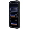 iPhone 18 Pro / 17 Pro Mercedes-Benz Leather Mesh with Bow Line MagSafe antracitové puzdro z umelej kože thumbnail