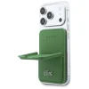 Lacoste Iconic Petit Pique MagSafe estragónovo zelený magnetický držiak na karty s funkciou stojana thumbnail