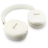 Guess Metallic Effect Metal Script Logo Bluetooth ENC béžové slúchadlá cez uši thumbnail
