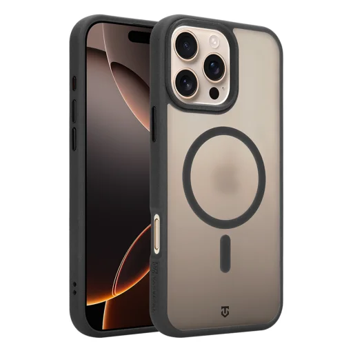 Apple iPhone 16 Pro Max asfaltovo sivé puzdro Tactical MagForce Hypersand kompatibilné s MagSafe - 4