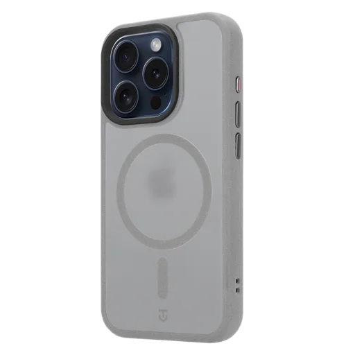 Svetlosivé puzdro Tactical MagForce Hypersand pre Apple iPhone 15 Pro - 5