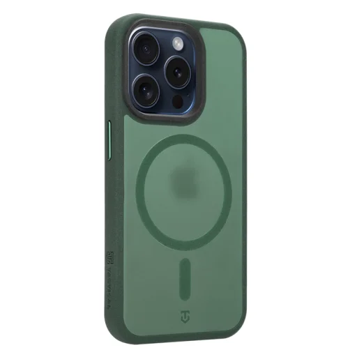 Puzdro na Apple iPhone 15 Pro – Tactical MagForce Hypersand, lesná zelená - 3