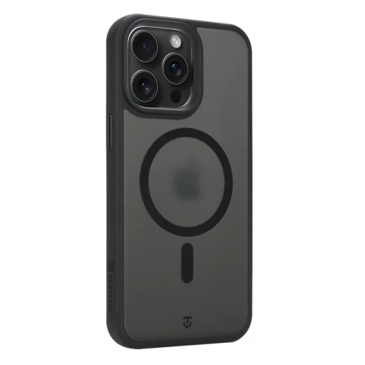 Apple iPhone 15 Pro Max asfaltovo sivé puzdro Tactical MagForce Hypersand - 3