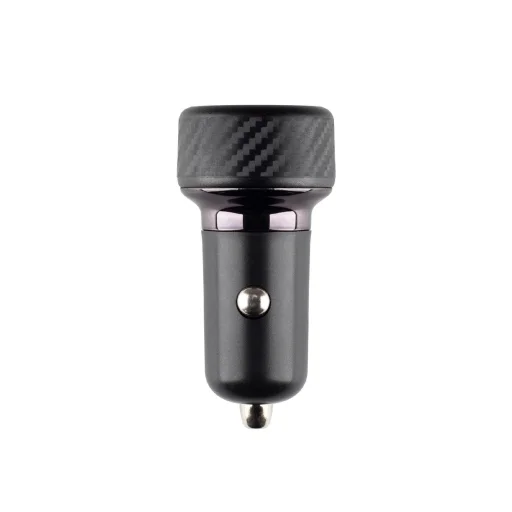 SAL SAU48PD USB autonabíjačka, 48 W, 2v1: USB-A + USB-C, QC+PD rýchle nabíjanie, LED osvetlenie - 4