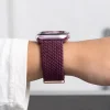 Remienok pre Apple Watch 40/41/42 mm, Tech-Protect NylonMag, tmavobordový thumbnail