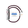 Remienok Tech-Protect NylonMag pre modely Apple Watch 8/9/10/11/12/SE/Ultra (44/45/46/49 mm), tmavobordový thumbnail