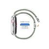 Apple Watch 8/9/10/11/12/SE/Ultra 44/45/46/49 mm Tech-Protect NylonMag pletený nylonový remienok, pistáciový thumbnail