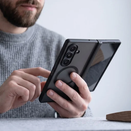 Samsung Galaxy Z Fold 8 Ultra matné čierne puzdro Tech-Protect MagPeak MagSafe - 7