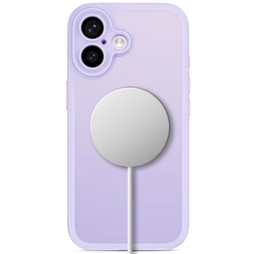 Apple iPhone 17 matné levanduľové puzdro Tech-Protect MagPeak MagSafe CC - 3